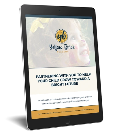 Partnering with you to help your child grow toward a bright future ipad mockup